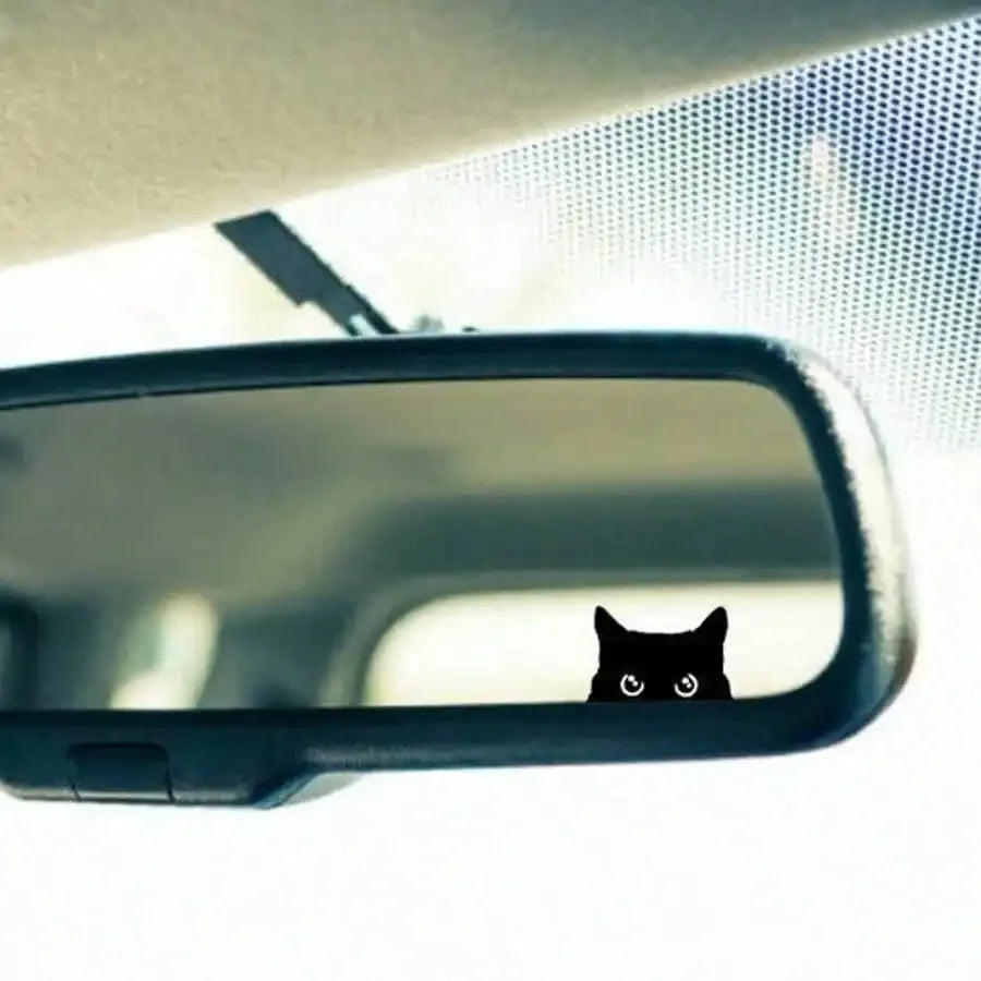 Cat Peeker Car Decal Vinyl Sticker Vehicle Windows