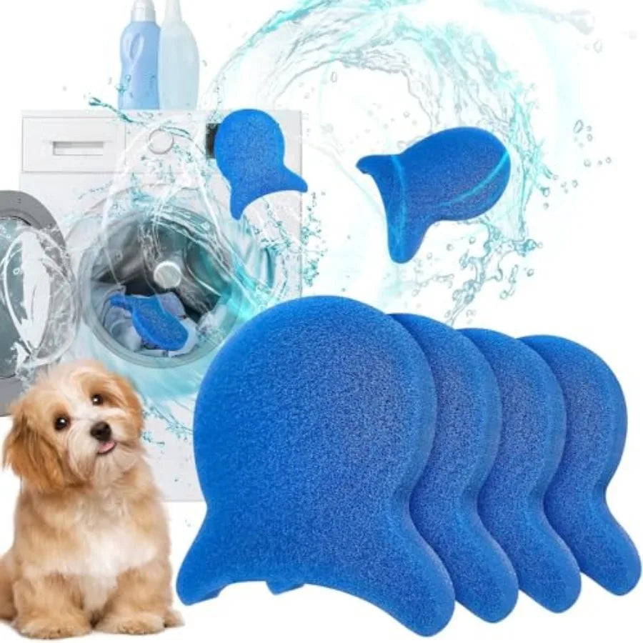 Pet Hair Remover for Laundry, Reusable Dog and Cat Hair Remover Tool, Effectively Removes Pet Hair, Lint and Dander from Beddin