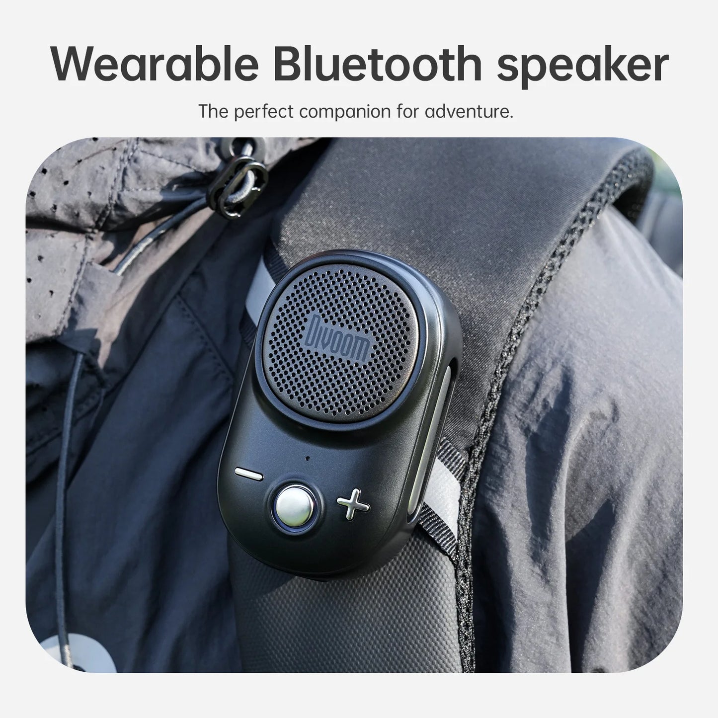 Divoom Itour-S Portable Bluetooth Speaker IP67 Waterproof