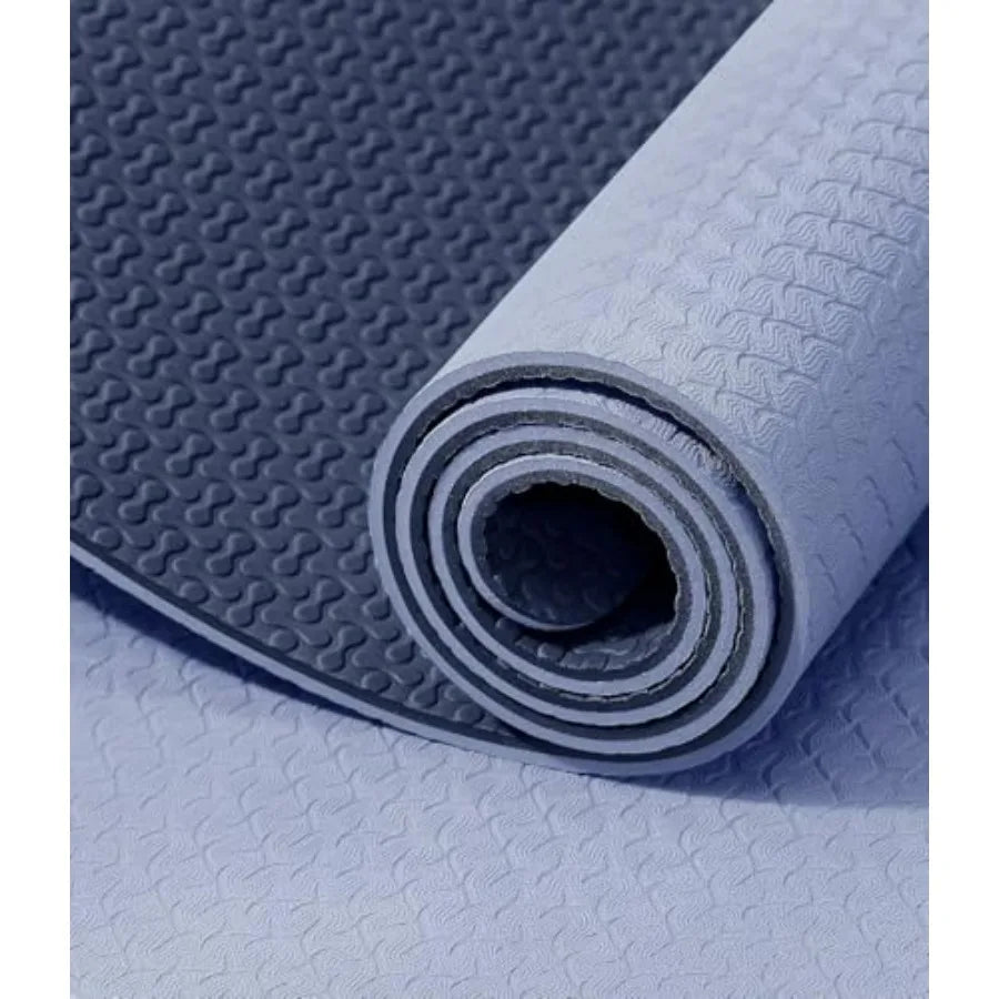 Yoga Mat Thick Non Slip Anti Tear Pilates Mat EcoFriendly