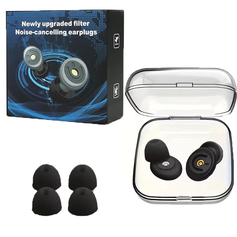 Ear Plugs for Noise Reduction  Protection Reusable Silicone  Plugs Swimming  Plug Sleeping Earplugs Set Oordopjes