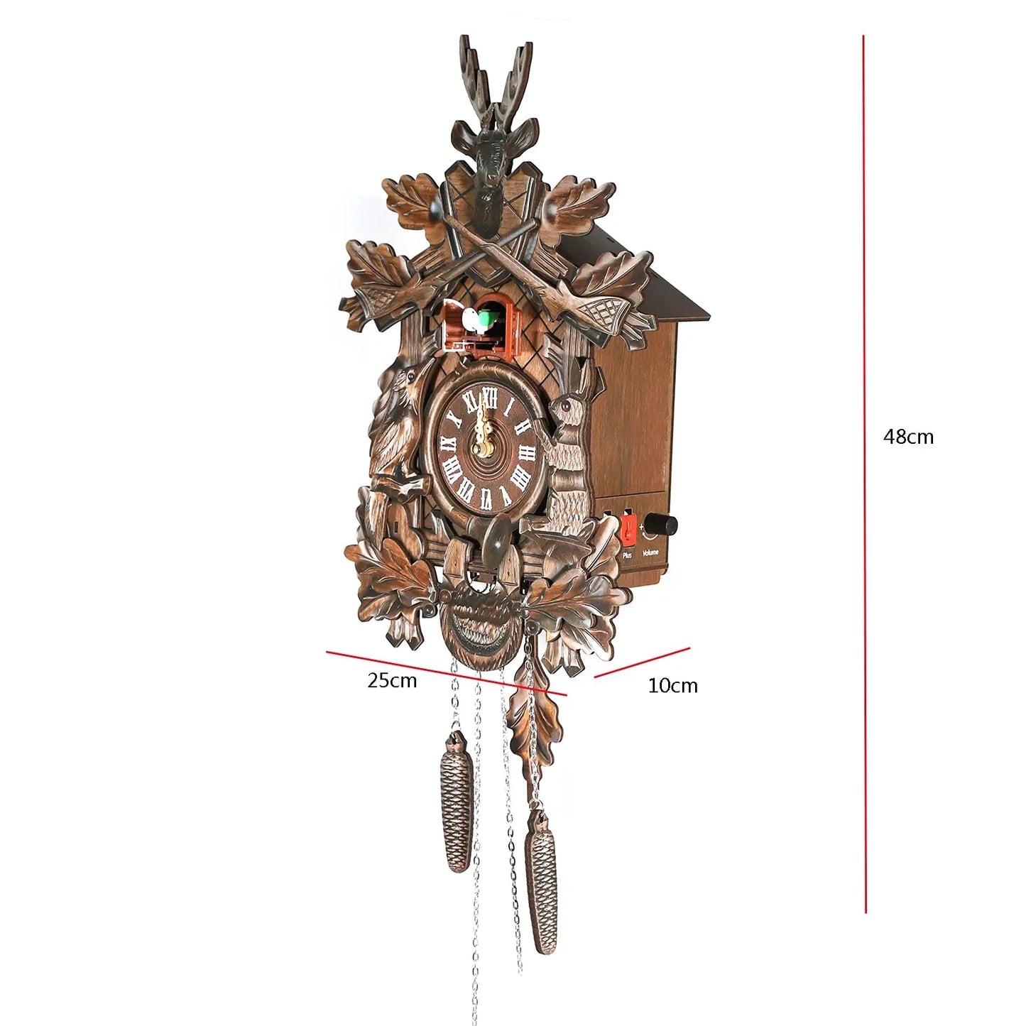 Black Forest Cuckoo Clock German Traditional Style