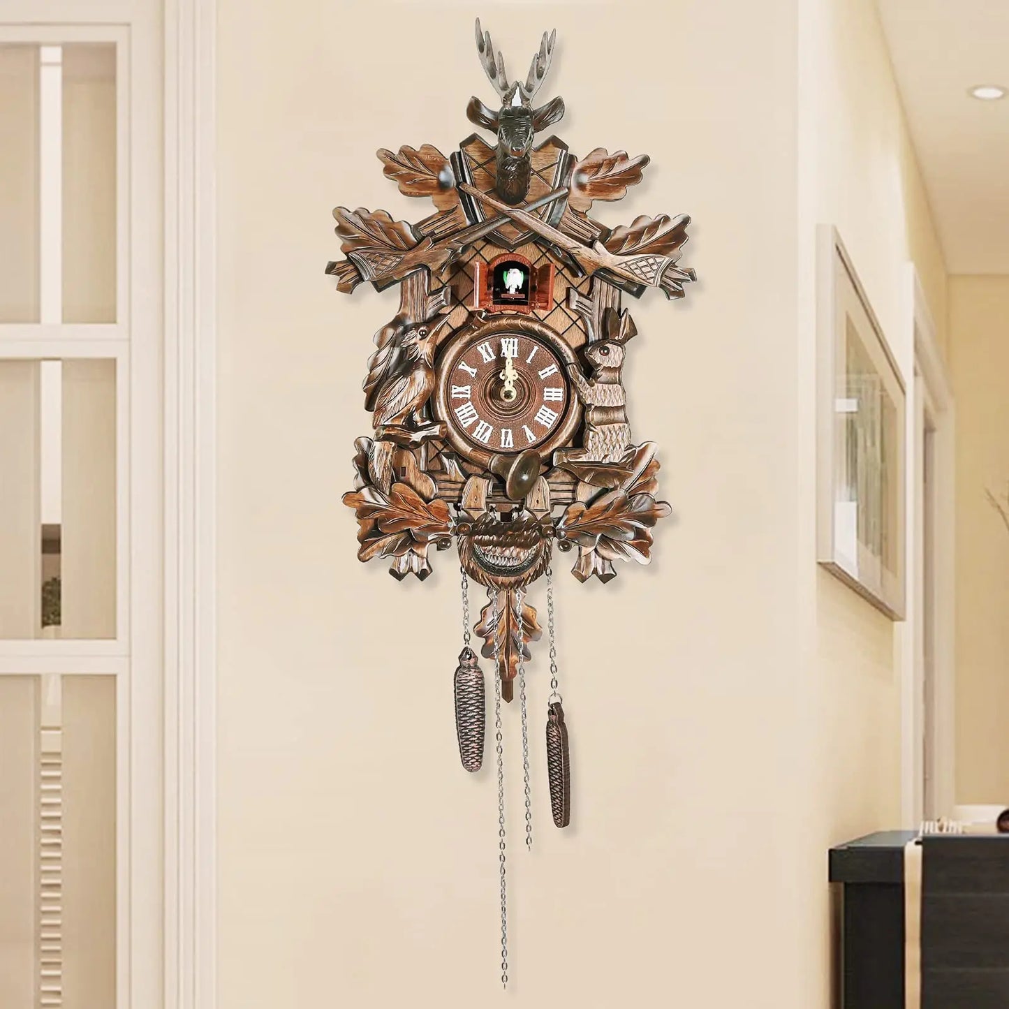 Black Forest Cuckoo Clock German Traditional Style