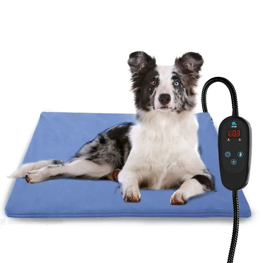 Pet Heating Pad With Temperature Control And Adjustable Timer