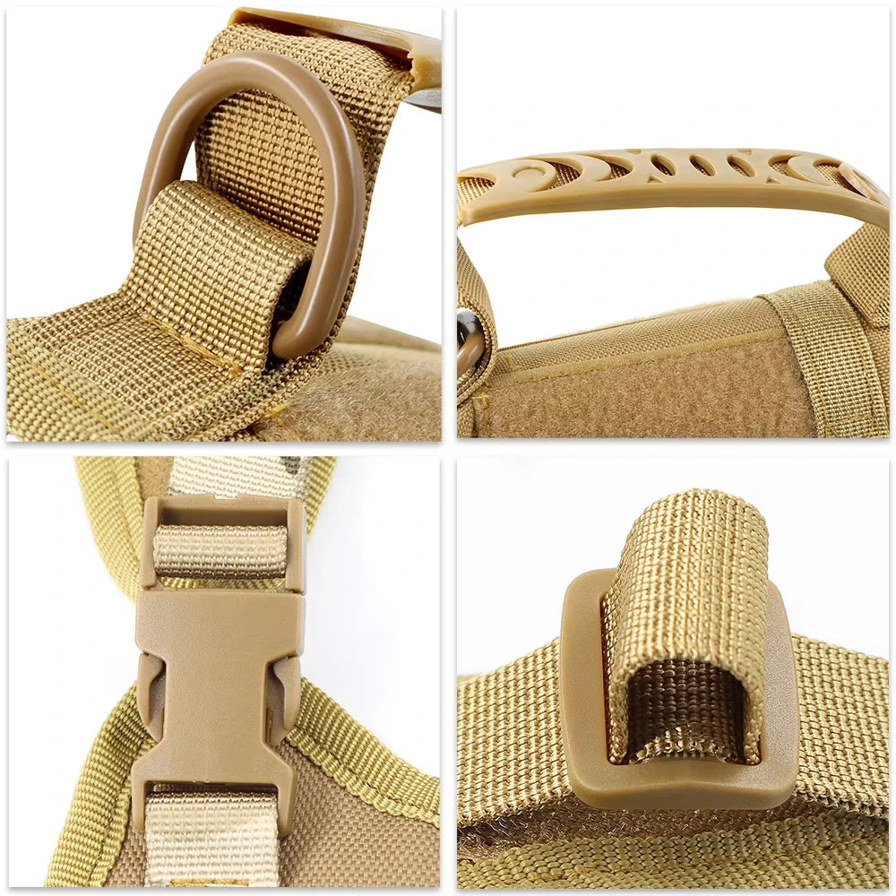 Tactical Cat Harness And Leashes For Small Dog Puppy Vest Straps with Handle Harnesses Training Adjustable Pet Accessories