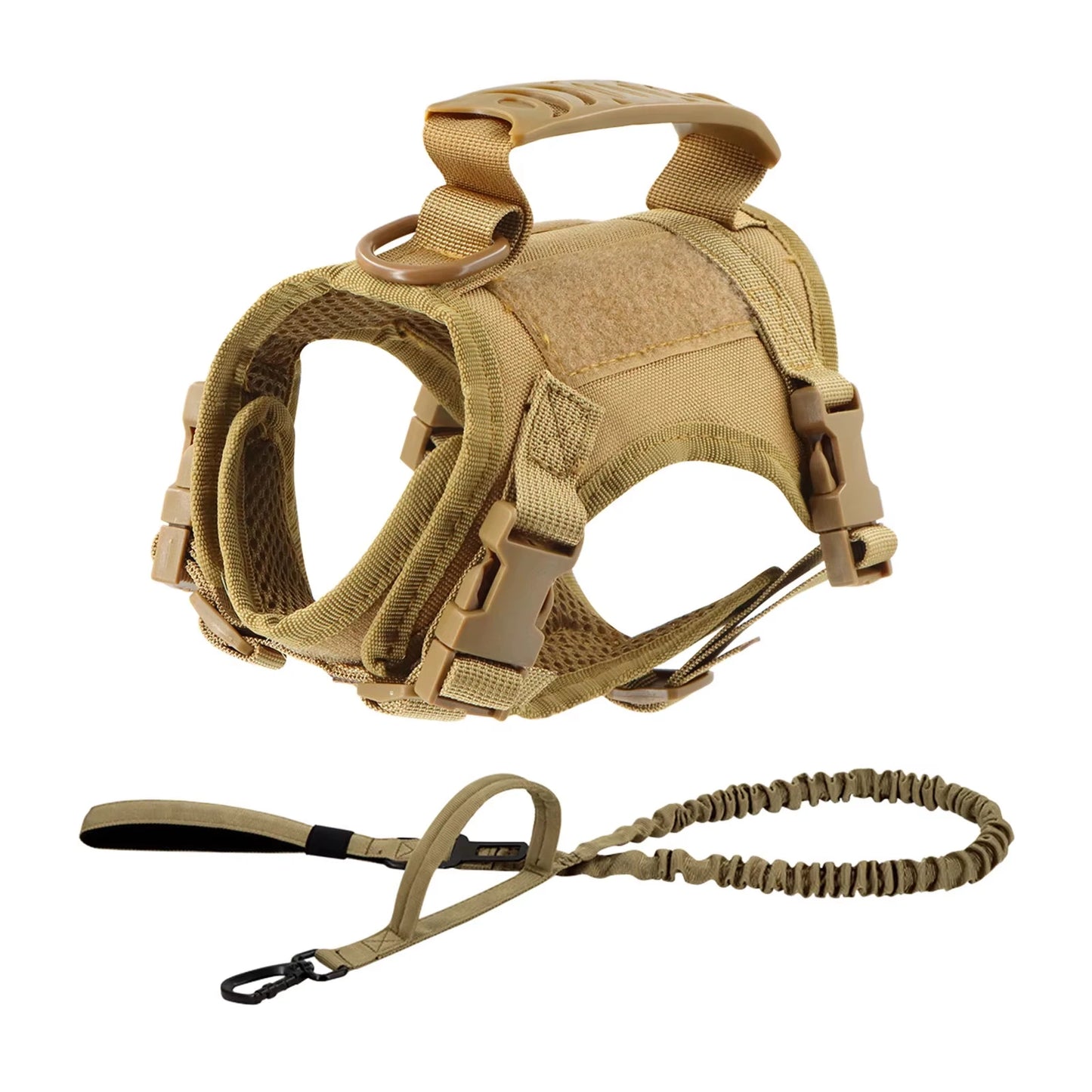 Tactical Cat Harness And Leashes For Small Dog Puppy Vest Straps with Handle Harnesses Training Adjustable Pet Accessories