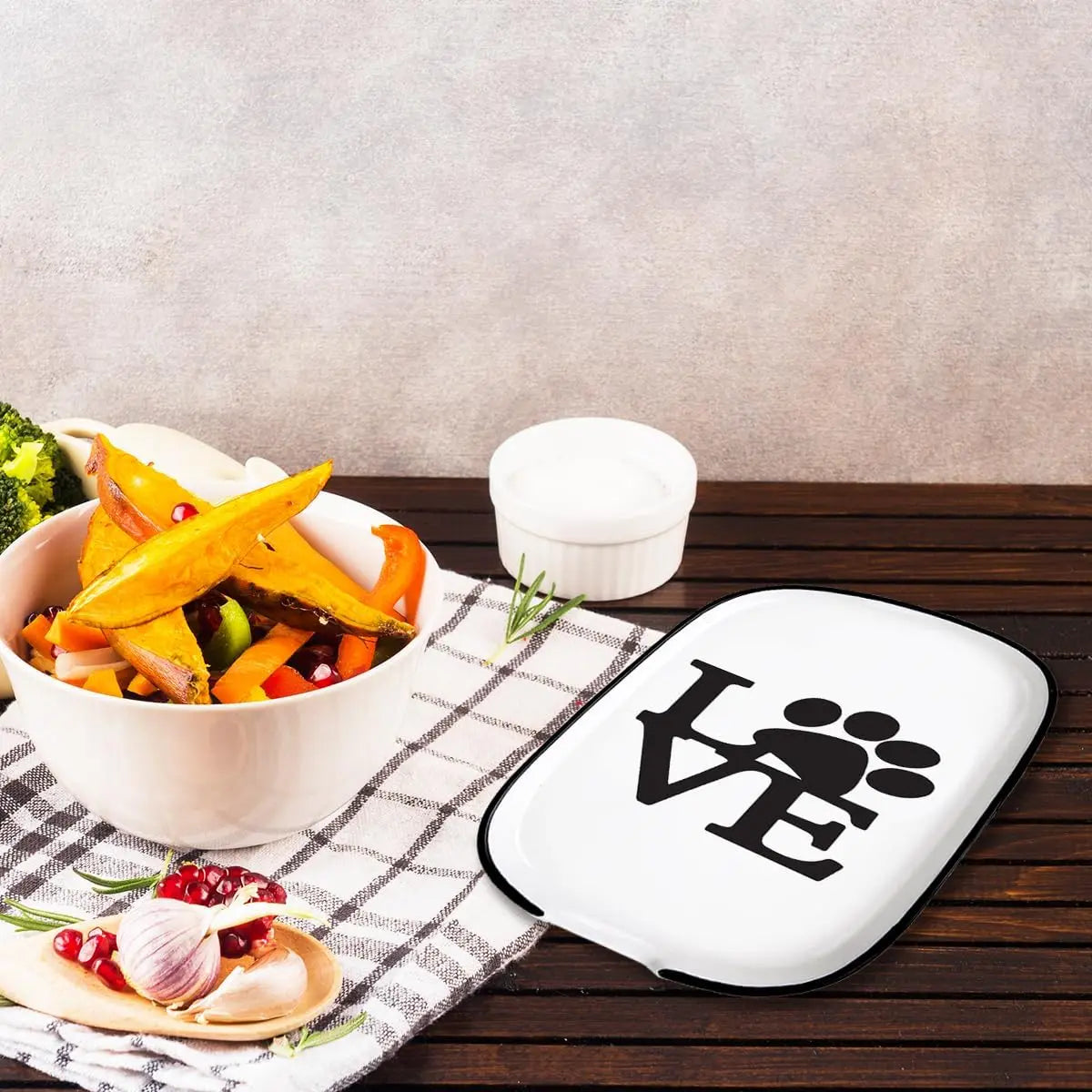 Ceramic Dog Paw Spoon Rest For Stove Top Cute Gift