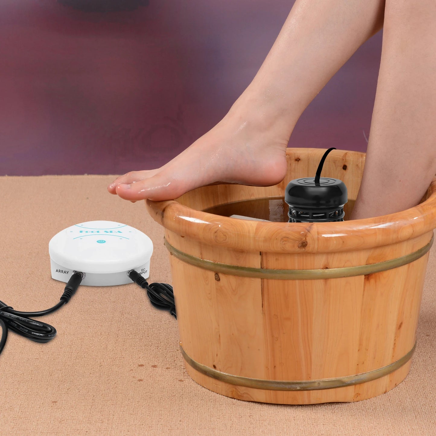 Bymaocar Ionic Foot Spa Detox Bath Machine For Home Use