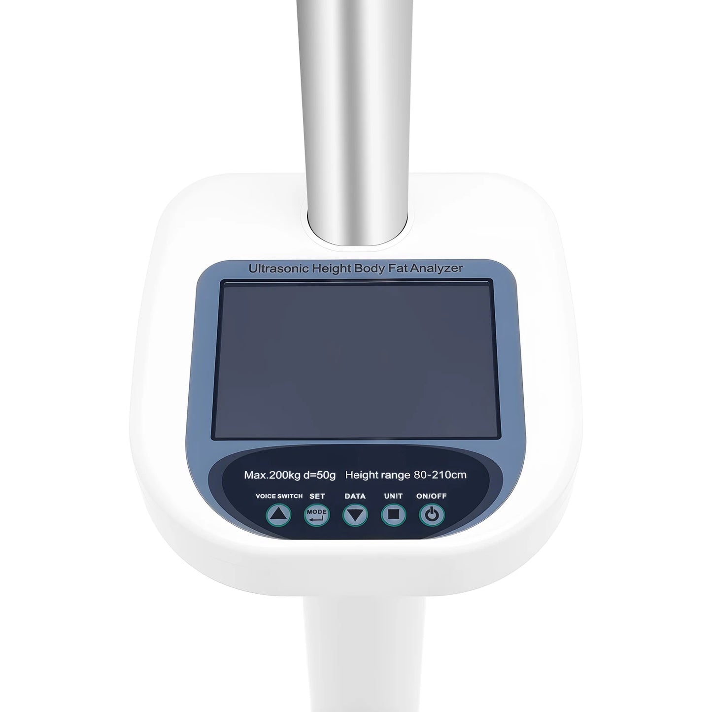 White Multifunction Physician Medical Body Weight Scale, Electronic Height,& Weight Scale, Ultrasonic Height Body Fat Analyzer