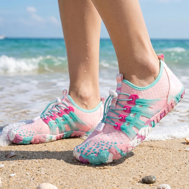 Women Aqua Shoes Anti Slip Quick Dry Beach Outdoor Lightweight