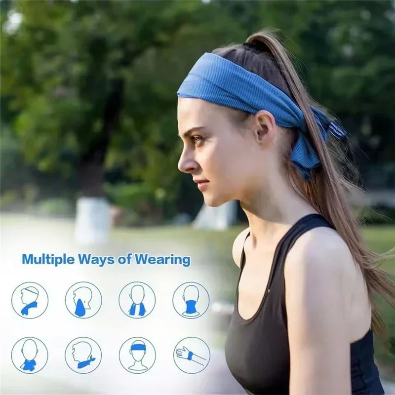 Quick-Dry Ice Towel for Outdoor Fitness and Running