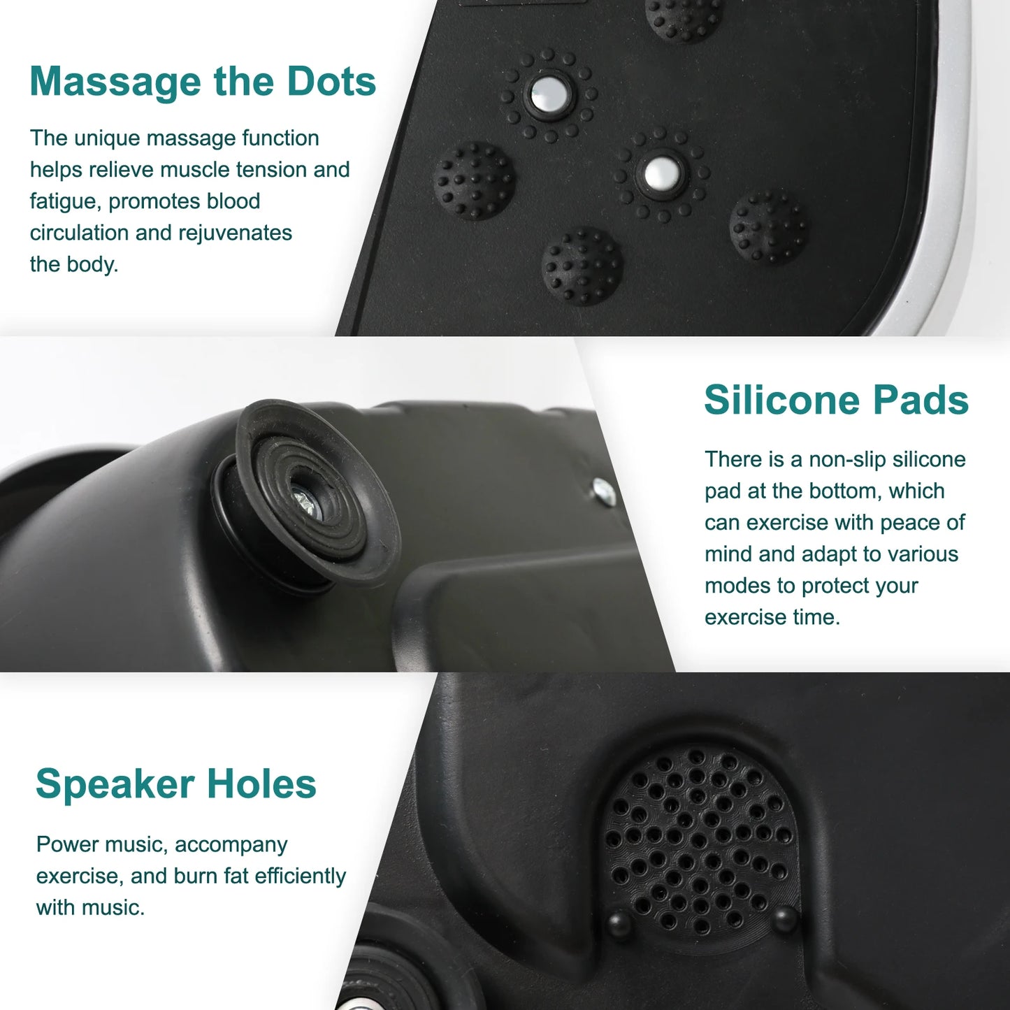 Vibration Plate Exercise Machine For Fat Burning And Full Body Workout At Home