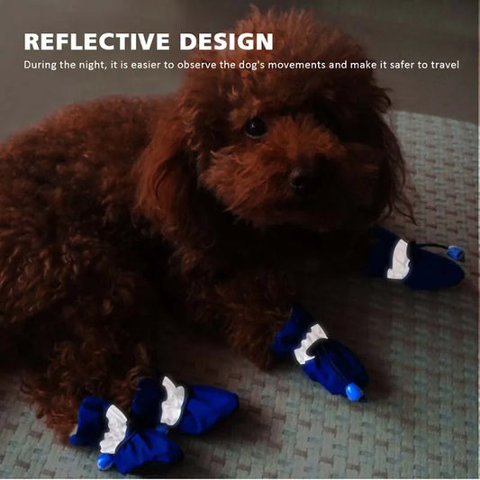 Non-Slip Waterproof Winter Dog Boots for Small Dogs
