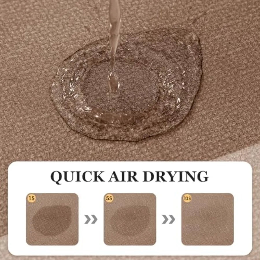 Non Slip Bath Mat Quick Dry Machine Washable Bathroom Rug