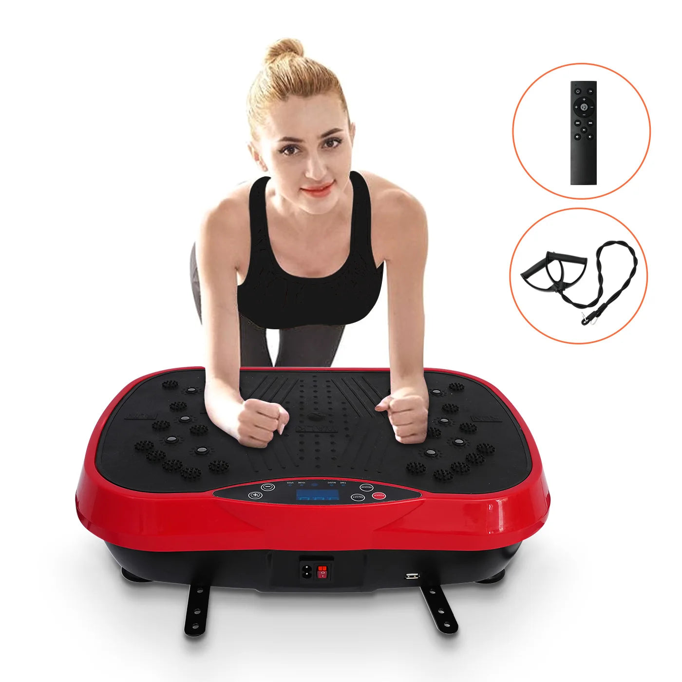 Vibration Plate Exercise Machine For Fat Burning And Full Body Workout At Home