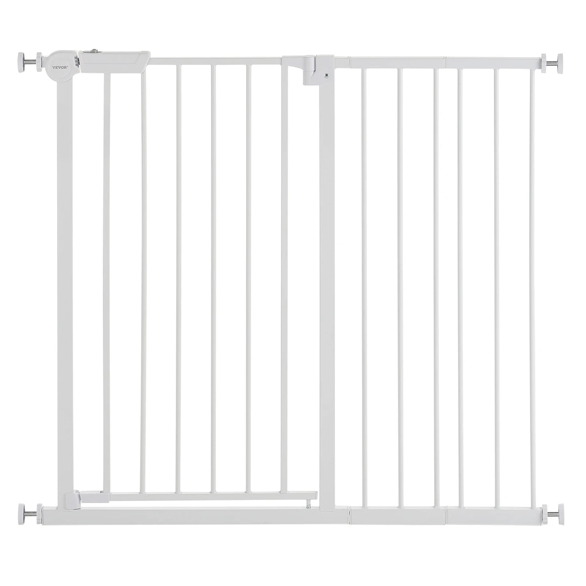 Pressure-Mount Walk-Through Pet and Baby Gate