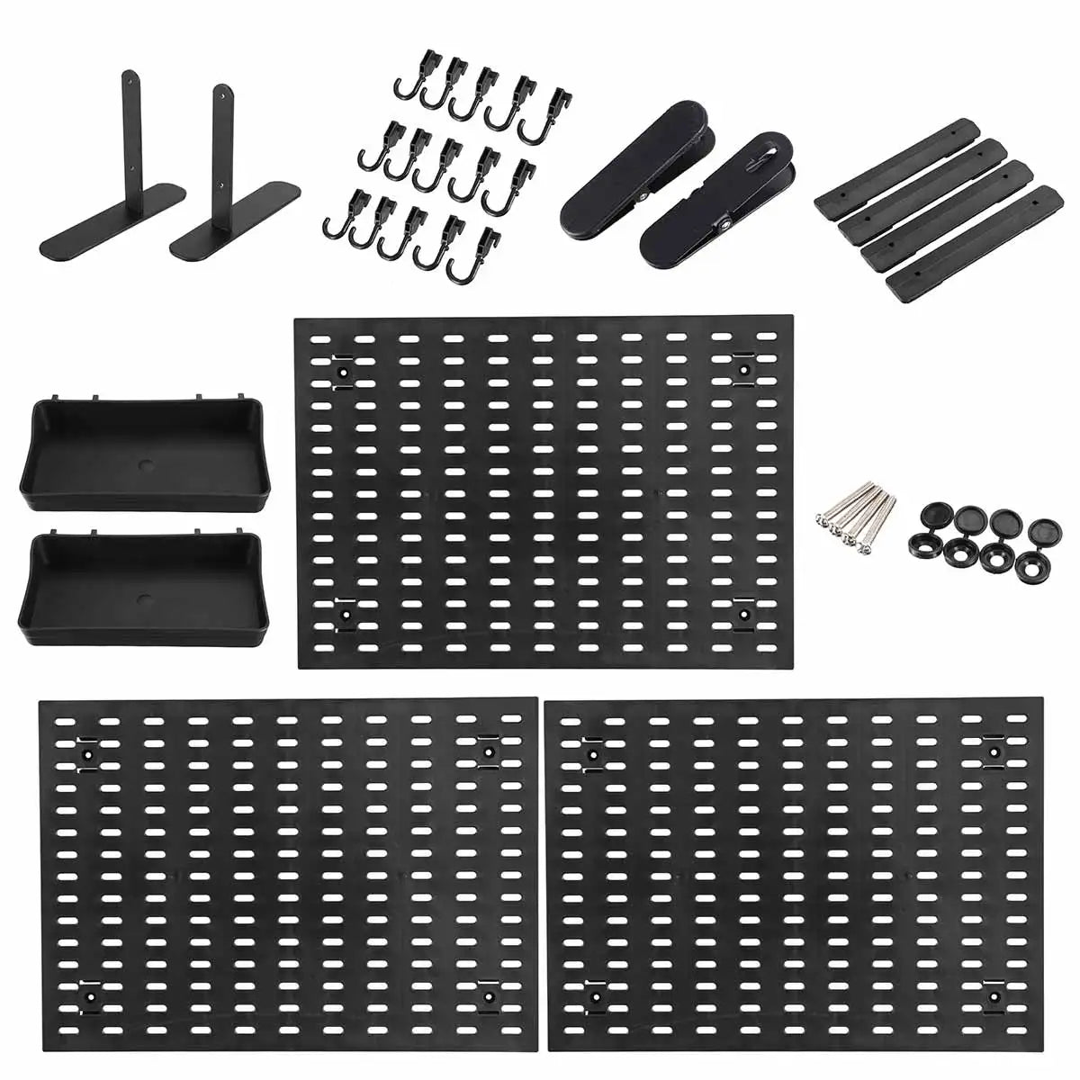 Enjoywood Pegboard Organizer Kit for Home Office Storage
