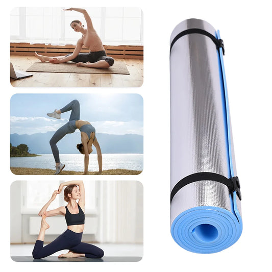 Waterproof Yoga Mat With Aluminum Membrane Portable Exercise Mat