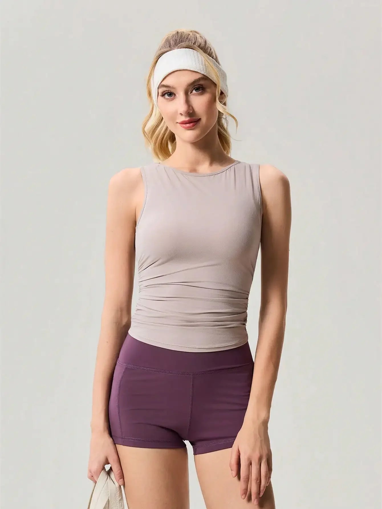 Women Backless Yoga Tank Top Quick Dry Moisture Wicking