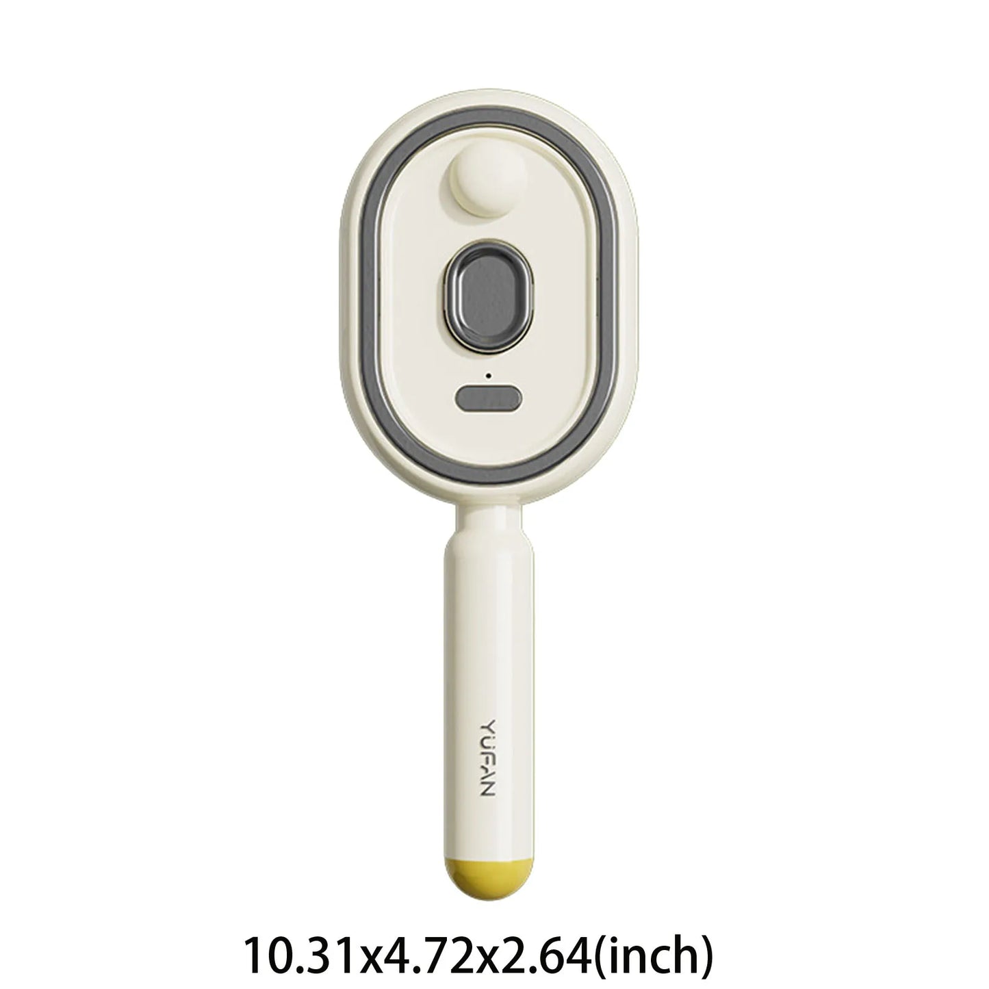 Electric Steam Brush USB-C Charging Wet Electrics Hairbrush Rechargeable Steams Hair Straightener for Both Long & Short Hairs