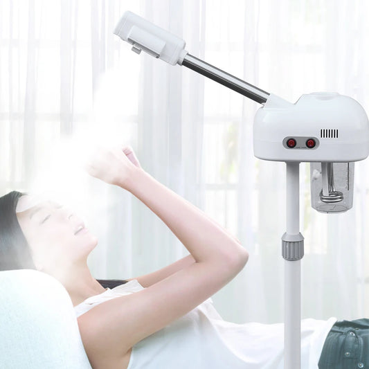 Adjustable Ozone Facial Steamer for Home Spa
