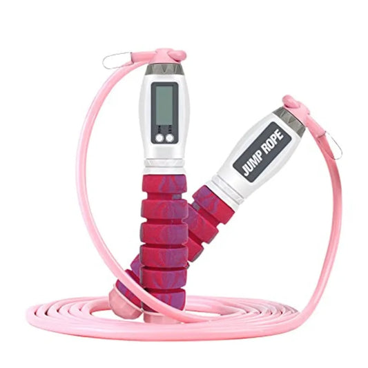 Workout Jump Rope With Calorie Counter For Fitness
