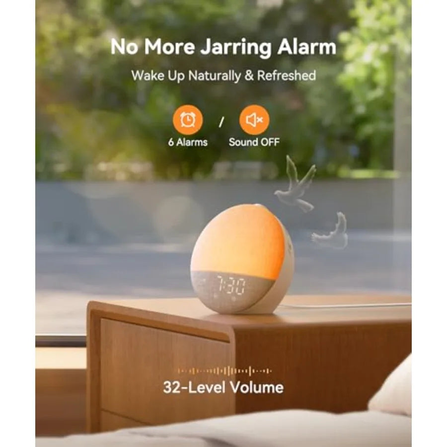 Sunrise Alarm Clock with Sleep Sounds