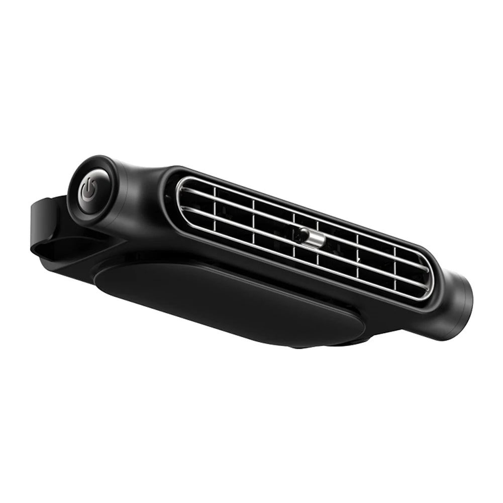 Portable USB Car Seat Fan Headrest Cooling Air Fan For Front Rear Seat Passenger Backseat Cooling Fan Electric Car Interior Fan