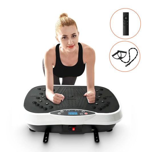 Vibration Plate Exercise Machine For Fat Burning And Full Body Workout At Home