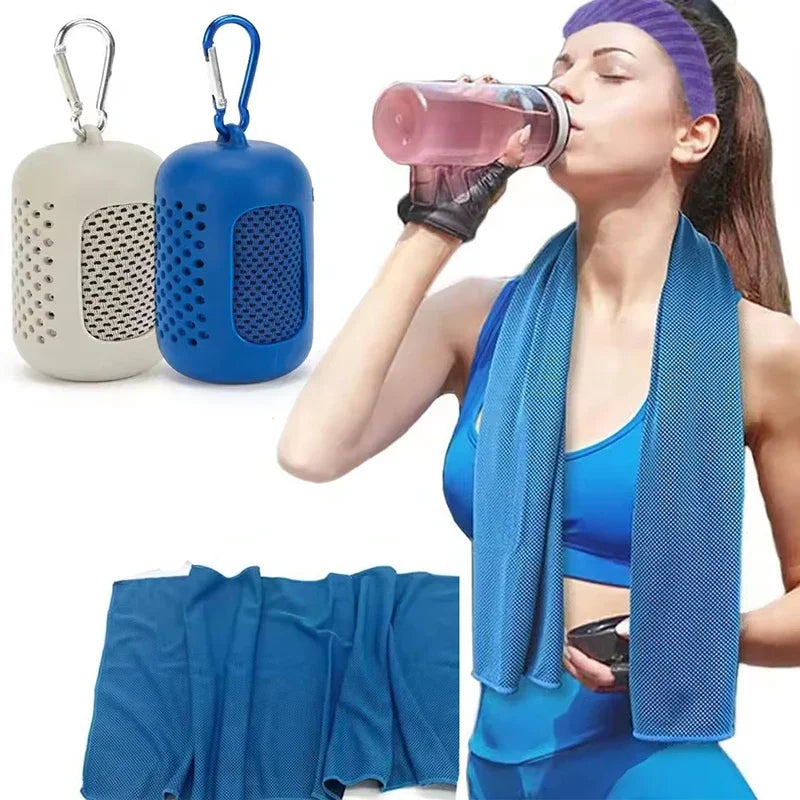 Quick-Dry Ice Towel for Outdoor Fitness and Running