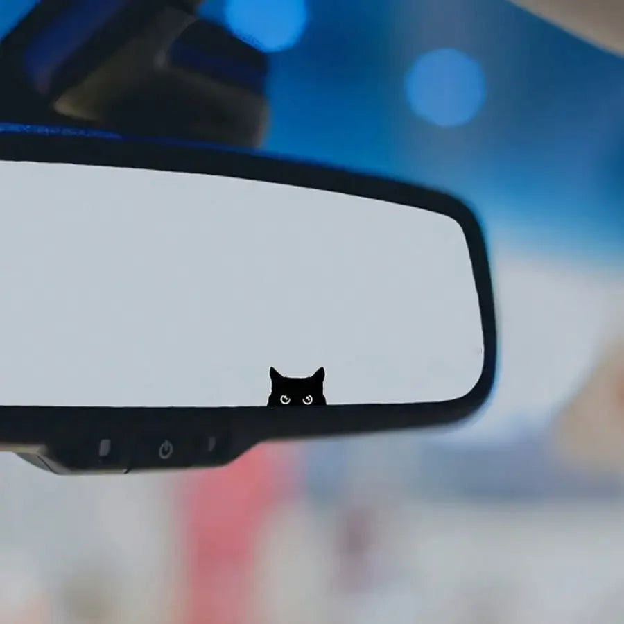 Cat Peeker Car Decal Vinyl Sticker Vehicle Windows