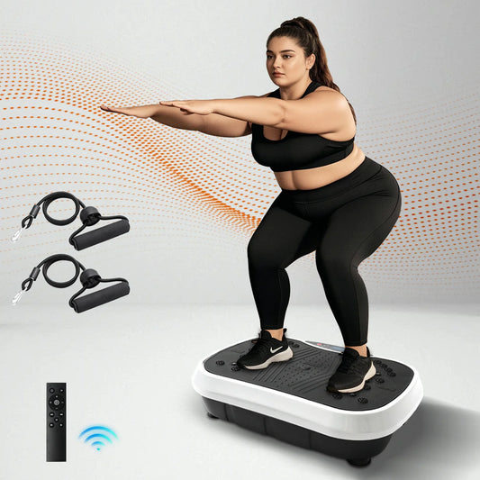 200W Vibration Plate with Remote and Bands