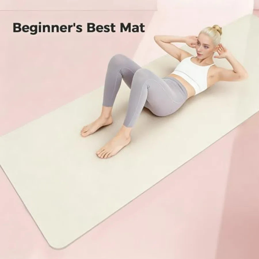 Premium TPE Yoga Mat Non Slip For Home Workout Pro