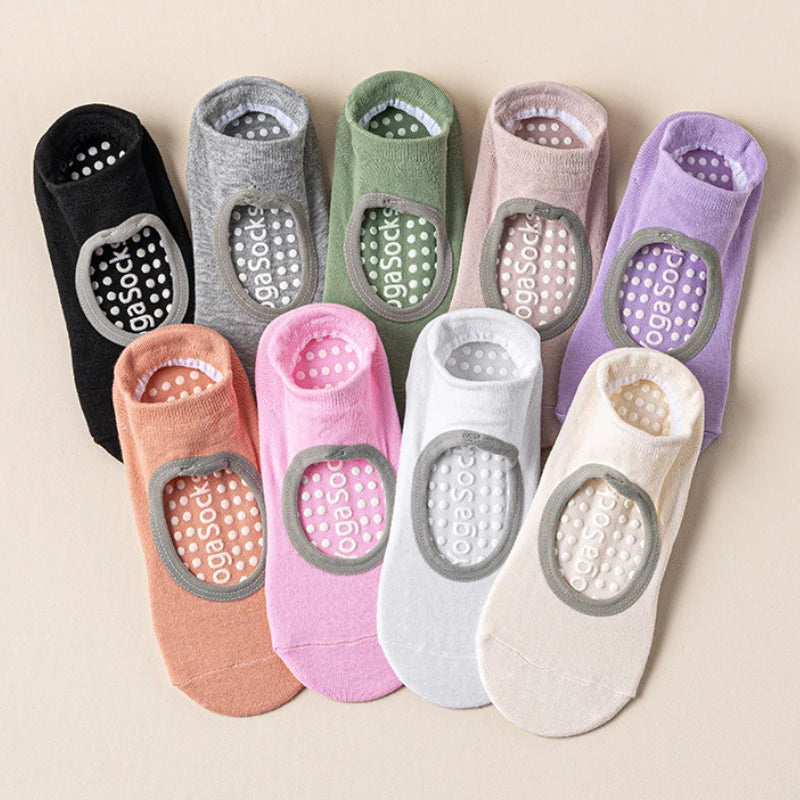 Dreamlikelin Yoga Pilates Socks With Silicone Grip For Women