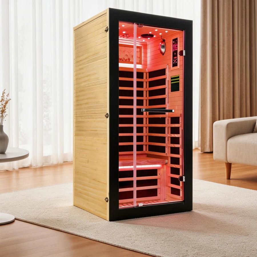 Single Person Sauna Room For Small Apartments Home Sweat Relax