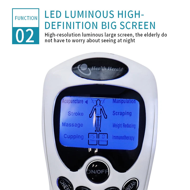TENS Machine Physiotherapy Pulse Stimulator For Neck Back Shoulder Pain