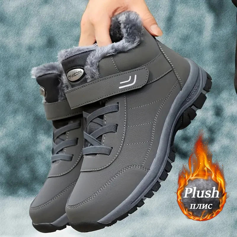 Women's Fleece-Lined Mid-Calf Snow Boots