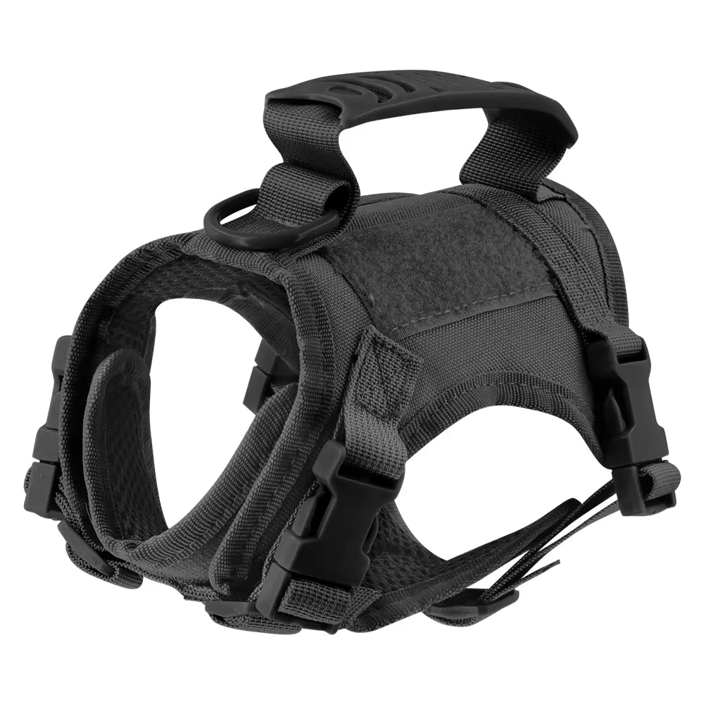 Tactical Cat Harness And Leashes For Small Dog Puppy Vest Straps with Handle Harnesses Training Adjustable Pet Accessories