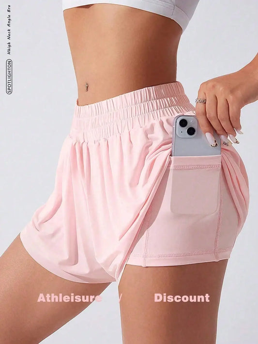 Sports Shorts With Pockets For Fitness And Daily Activities