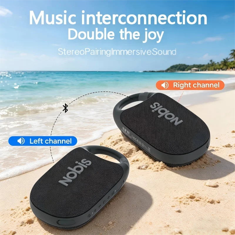 Nobis IP68 Waterproof Bluetooth Speaker With Touch Control
