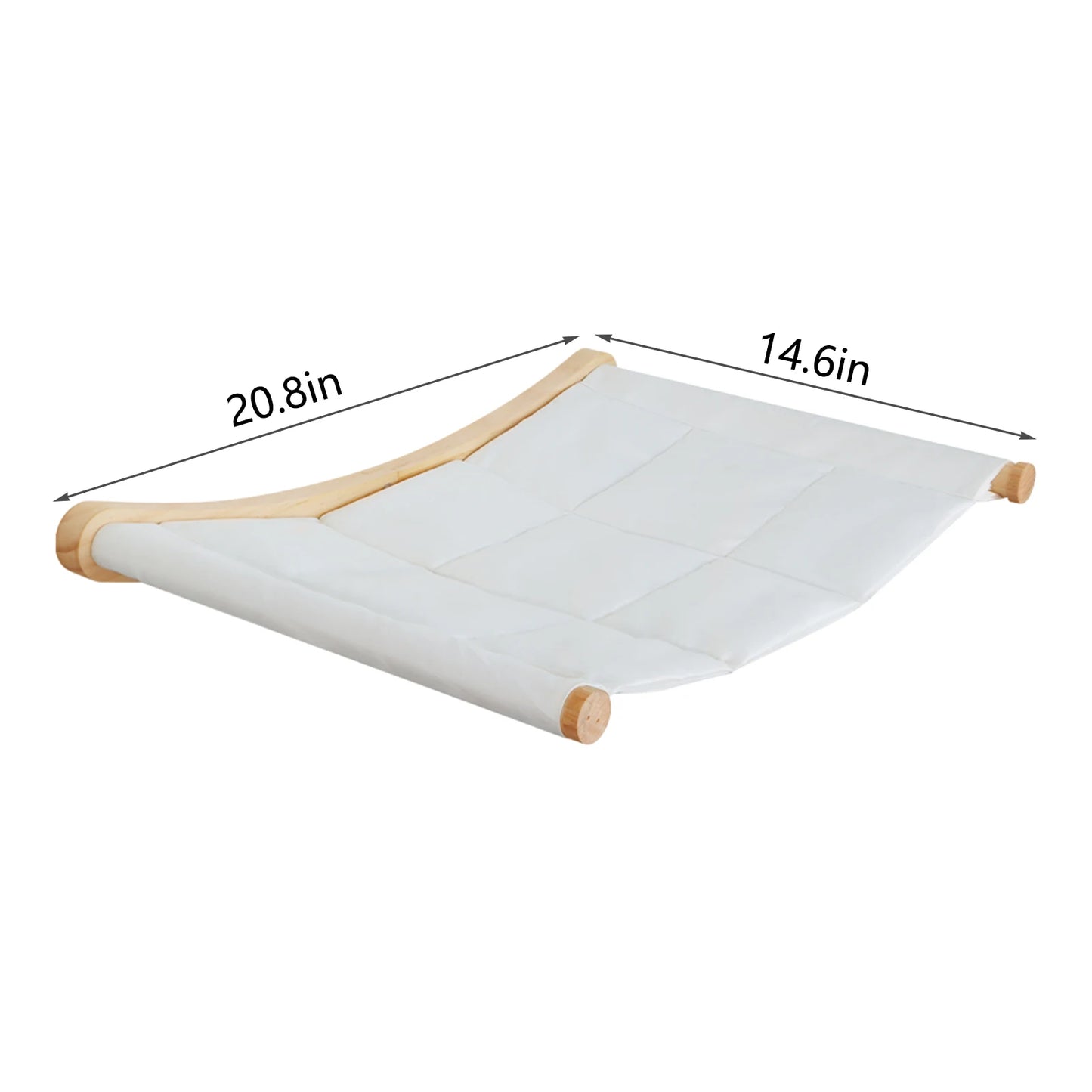 PETRAVEL CN Cat Wall Mounted Four Step Climbing Shelf With Sisal Post