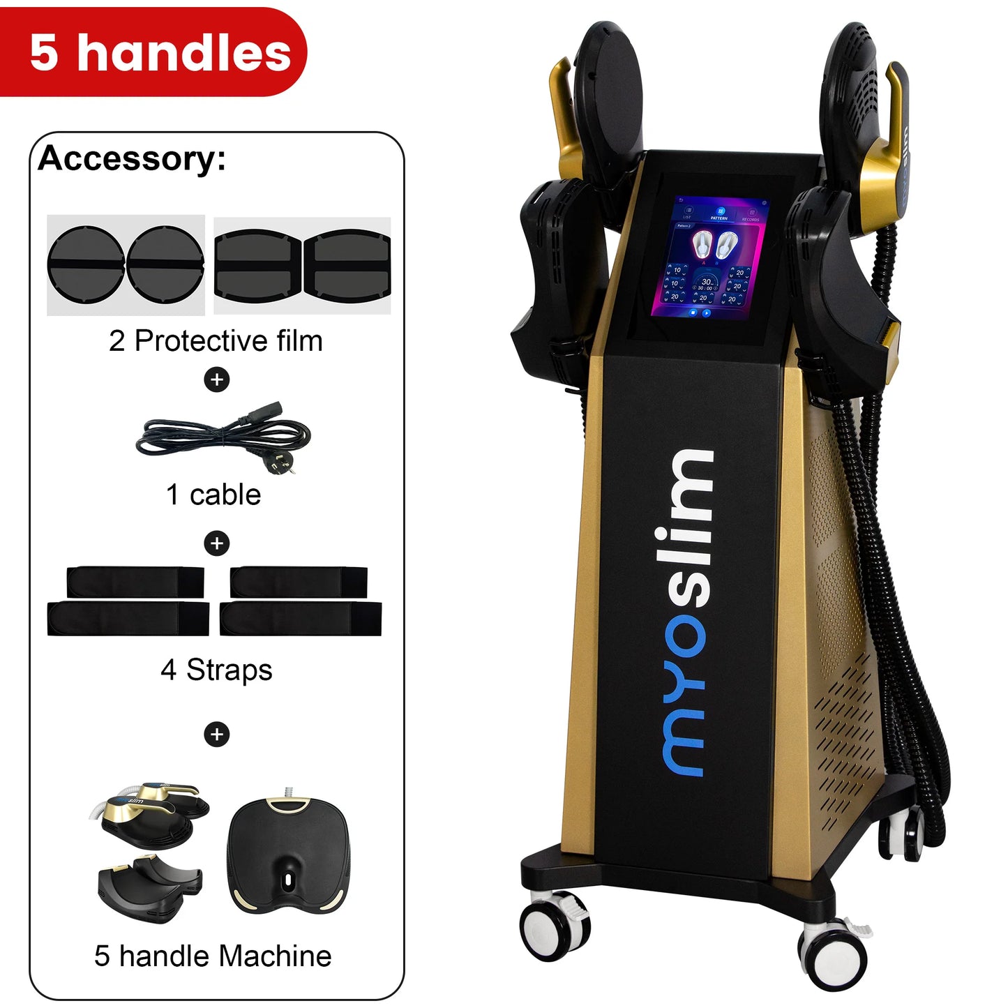 EMS Body Slimming Machine Electrical Muscle Stimulation for Sculpting Fat Burning Weight Control Carving Fitness Equipment