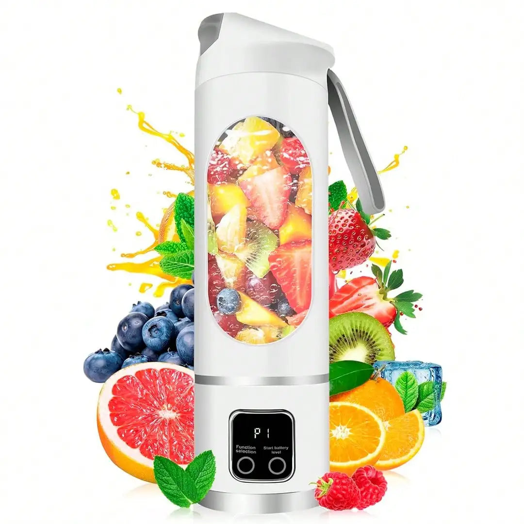 Portable Rechargeable Glass Jar Blender