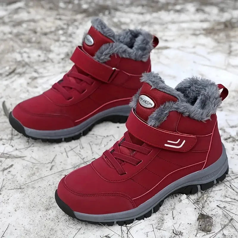 Women's Fleece-Lined Mid-Calf Snow Boots