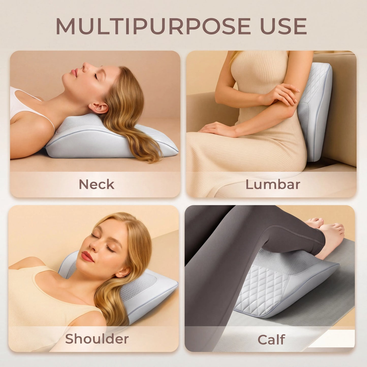 HIMOUTA Back And Neck Massager With Heat And 3D Kneading