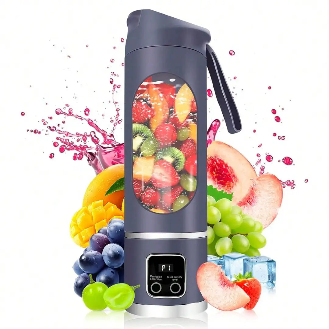 Portable Rechargeable Glass Jar Blender
