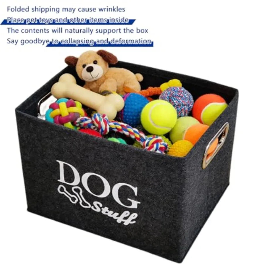 Box Basket Storage container Pet Basket Box For s Baskets With Metal Handles