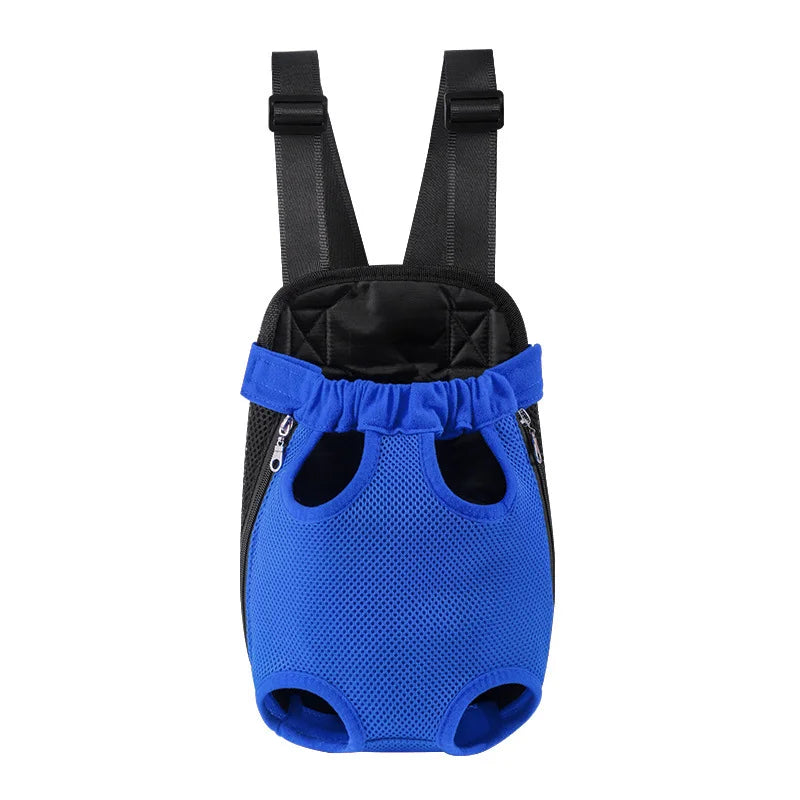 Adjustable Cat Carrier Backpack For Pets Outdoor Travel Double Shoulder Bag