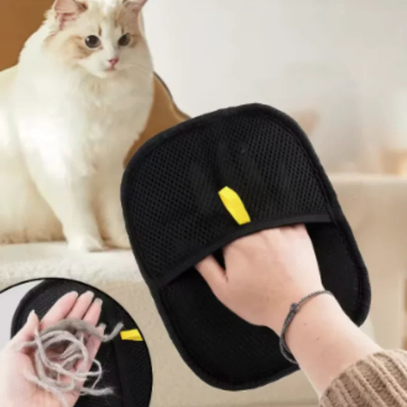 Reusable Pet Hair Removal Gloves for Sofa and Carpet