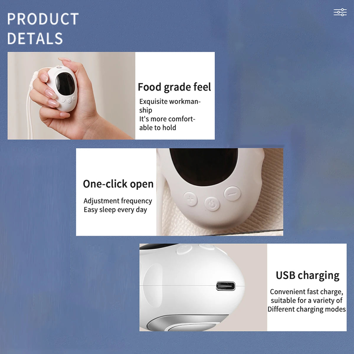 Handheld Sleep Sound Aid for Restful Nights